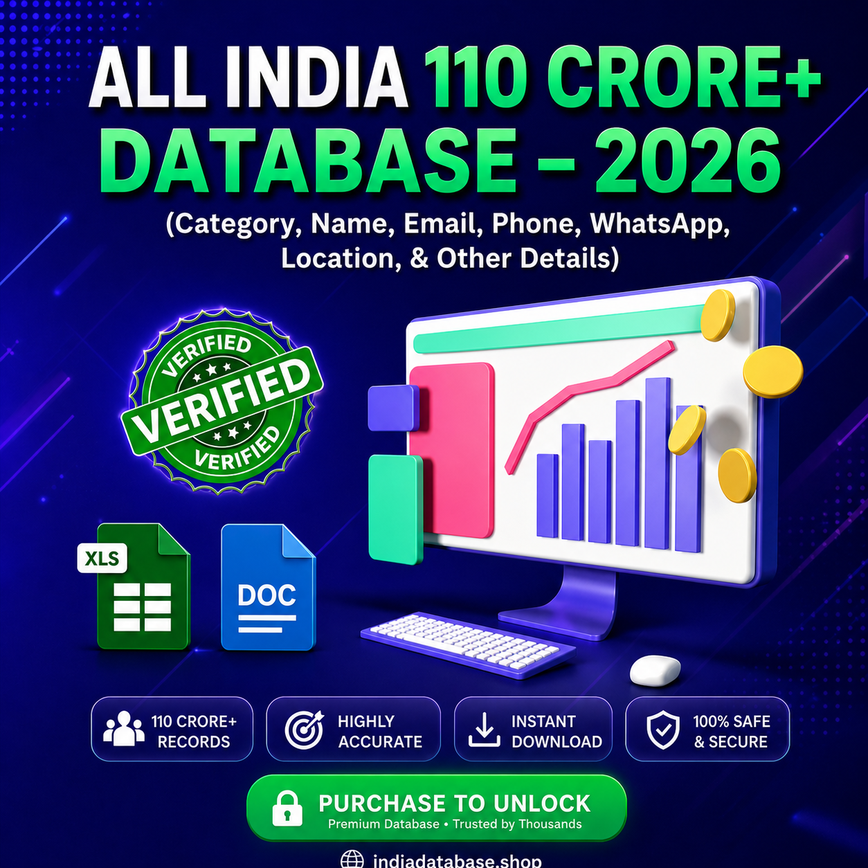 All India 110 Crore+ Database