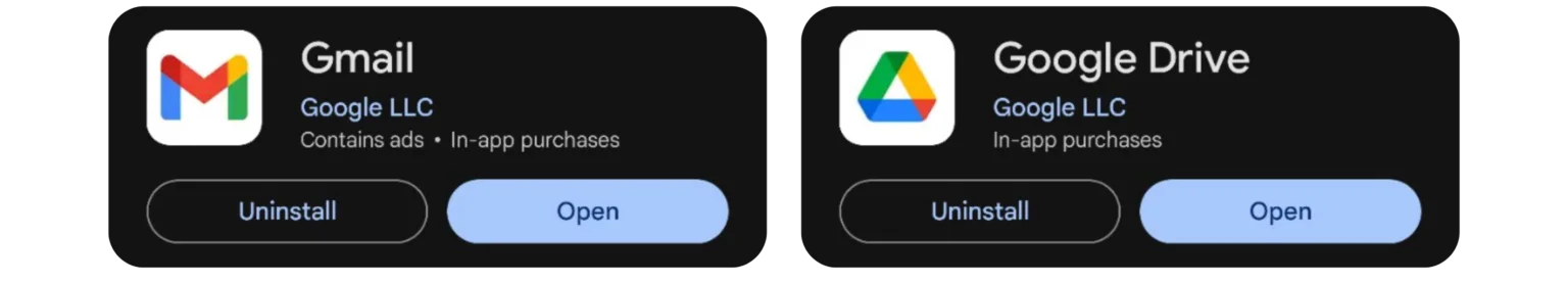 Gmail and Google Drive Access